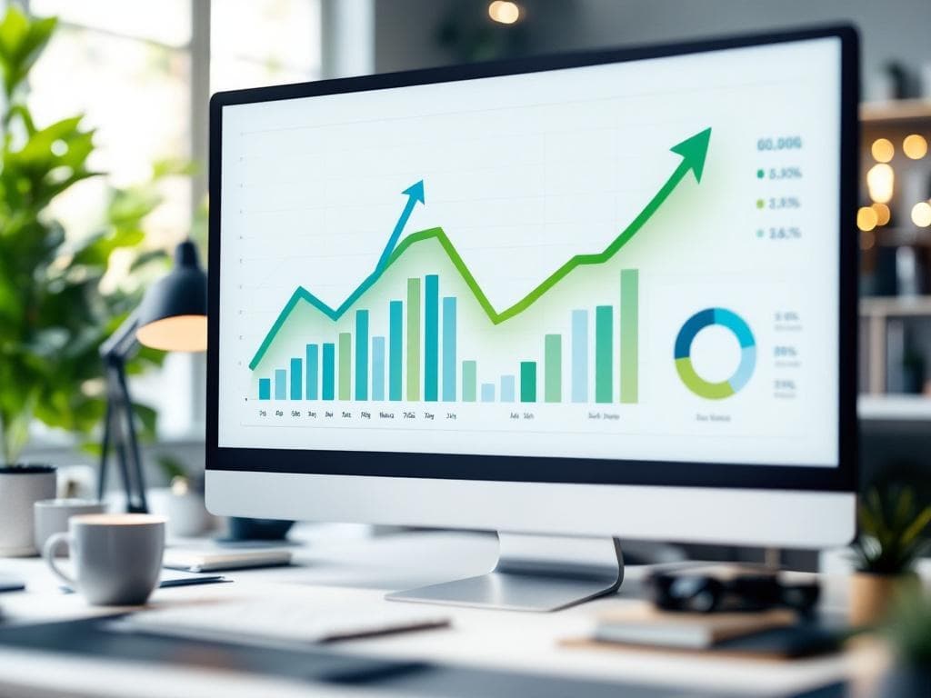 Graphique de performance montrant les économies réalisées sur les voyages d'affaires