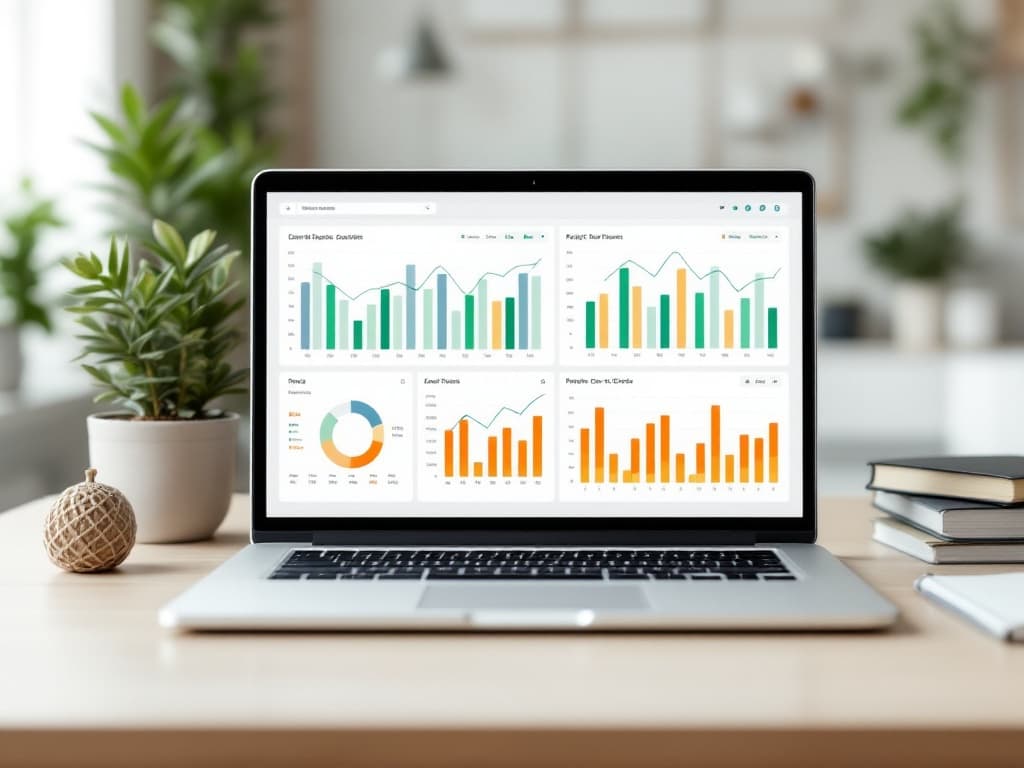 Dashboard analytique de suivi des performances et économies de voyages