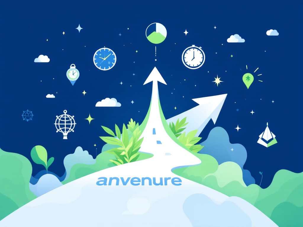 Symboles des tendances et enjeux du voyage d'affaires en 2026