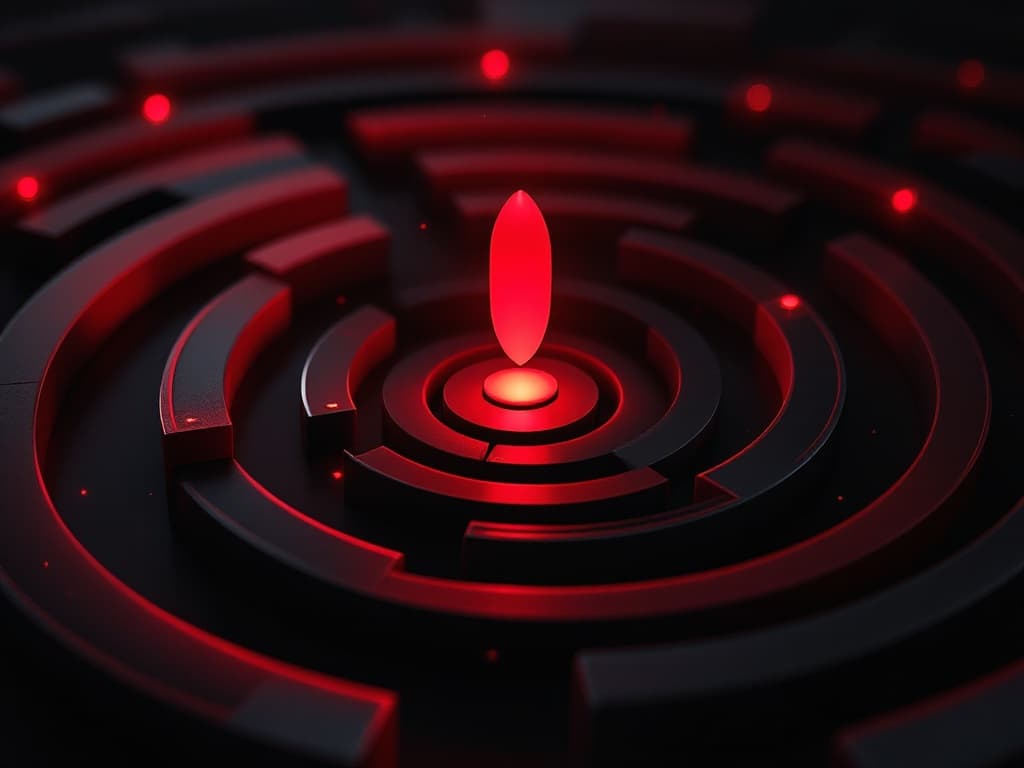 Symbole d'alerte et de vigilance pour les pièges courants