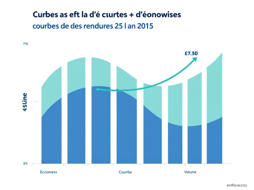 Courbes d'optimisation des coûts et d'économies réalisées en gestion de voyages d'affaires
