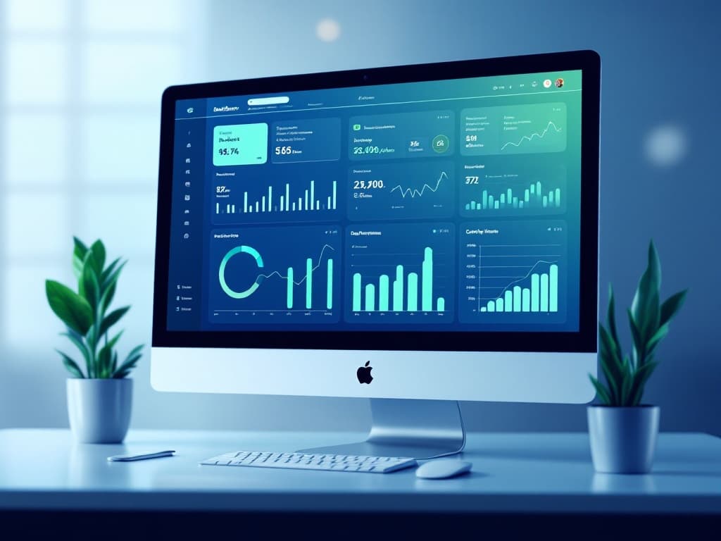 Dashboard analytique montrant les KPI et les économies réalisées dans la gestion des voyages d'affaires